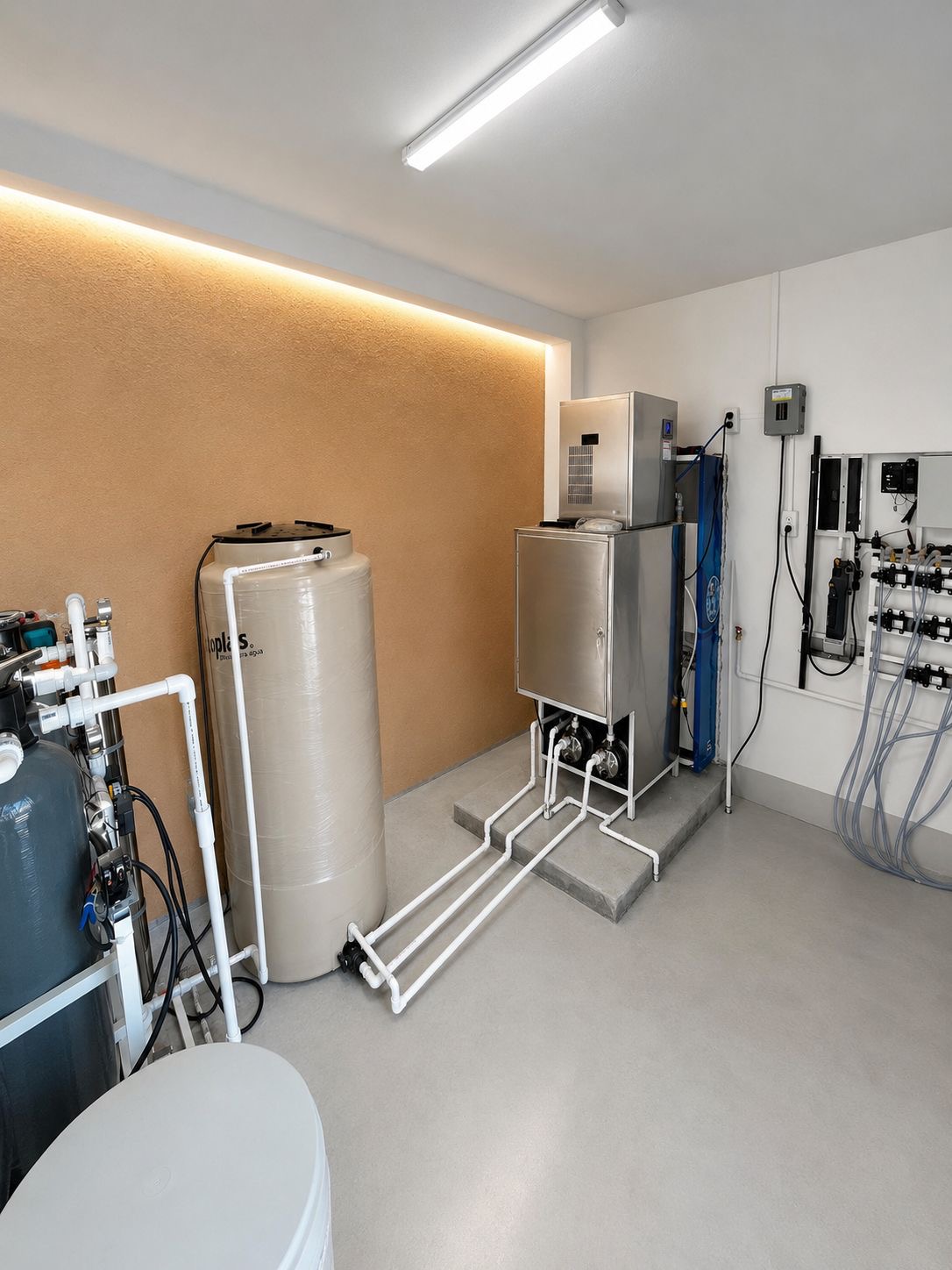 Infraestructura técnica y sistema de filtrado para equipo vending
